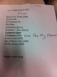 Preservation Hall Jazz Band Setlist