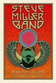 The Steve Miller Band Poster Season 37 by Chuck Sperry