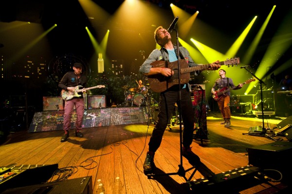 Coldplay performs on Austin City Limits
