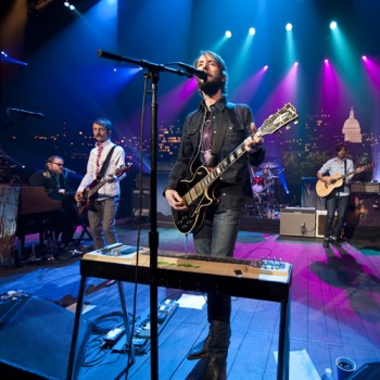 Band of Horses performing on Austin City Limits
