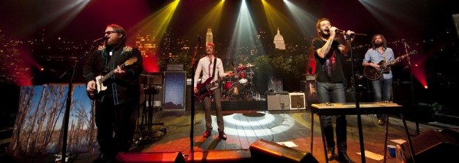 Band of Horses. KLRU photo by Scott Newton Band of Horses performing on Austin City Limits