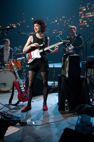 Annie Clark of St. Vincent performs on day 2 of Austin 