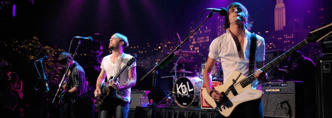 Kings of Leon © KLRU photo by Scott Newton