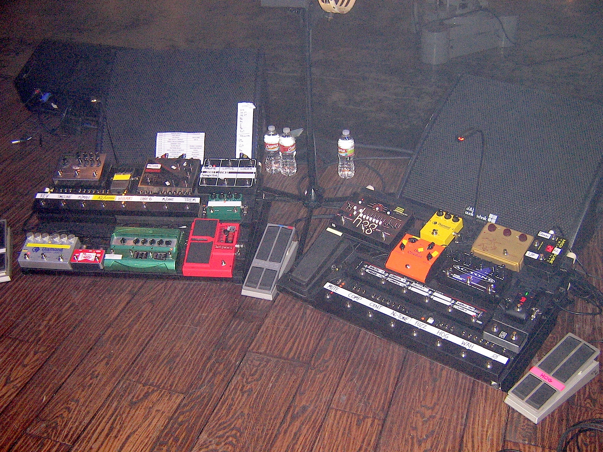 Guitarists with multiple pedalboards. Harmony Central