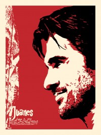 Juanes ACL Poster by Billy Perkins