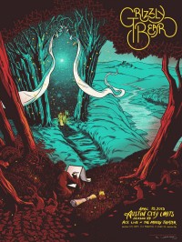 GrizzlyBear poster by James Flame