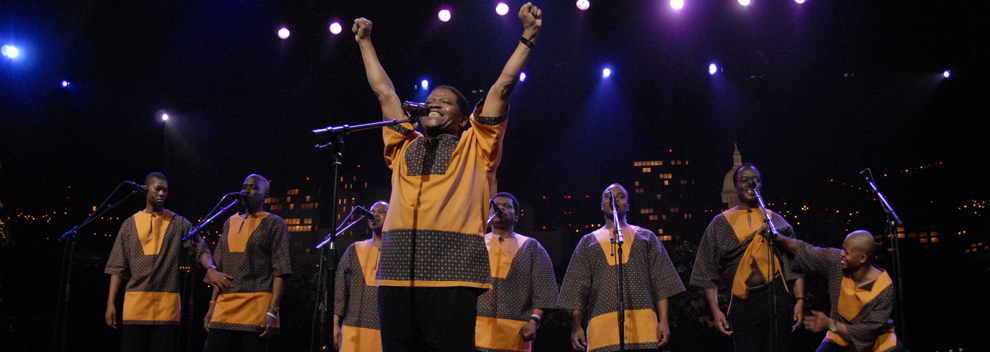 Ladysmith Black Mambazo © KLRU photo by Scott Newton
