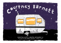 Courtney Barnett poster by Wolfmask