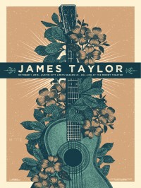 James Taylor poster by Justin Helton