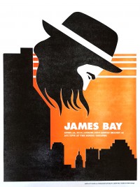 James Bay poster by Dirk Fowler