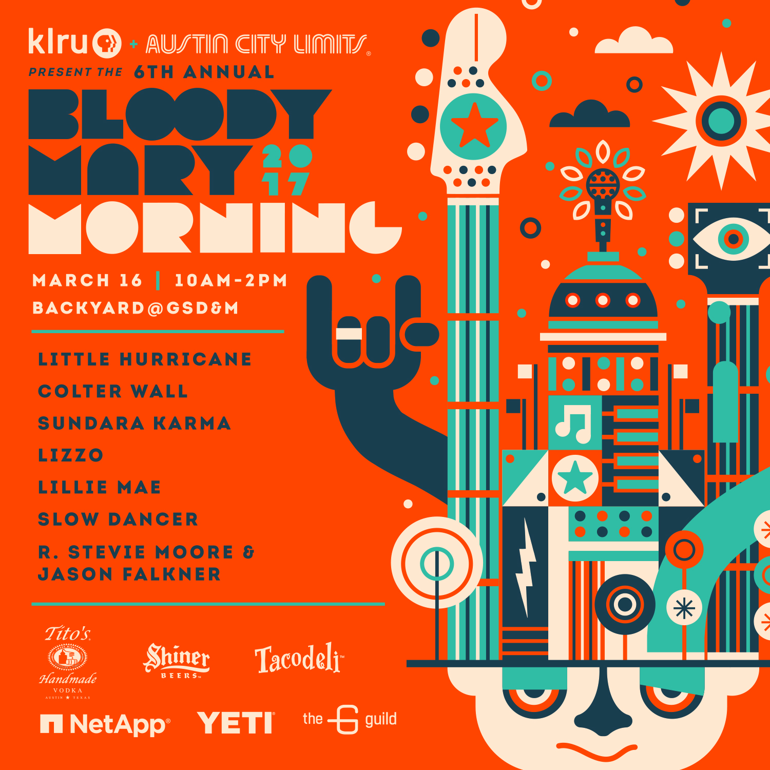 Austin City Limits invites you to Bloody Mary Morning 2017 Austin