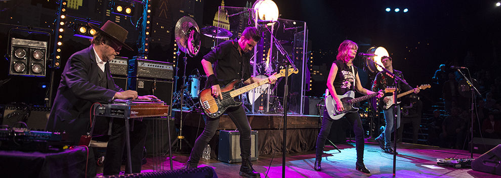 The Pretenders on Austin City Limits ©KLRU photo by Scott Newton