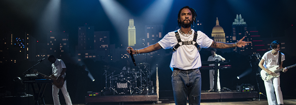 Miguel on Austin City Limits ©️KLRU photo by Scott Newton