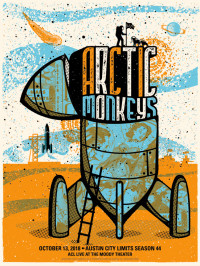 Arctic Monkeys by Andrew Vastagh aka Boss Construction