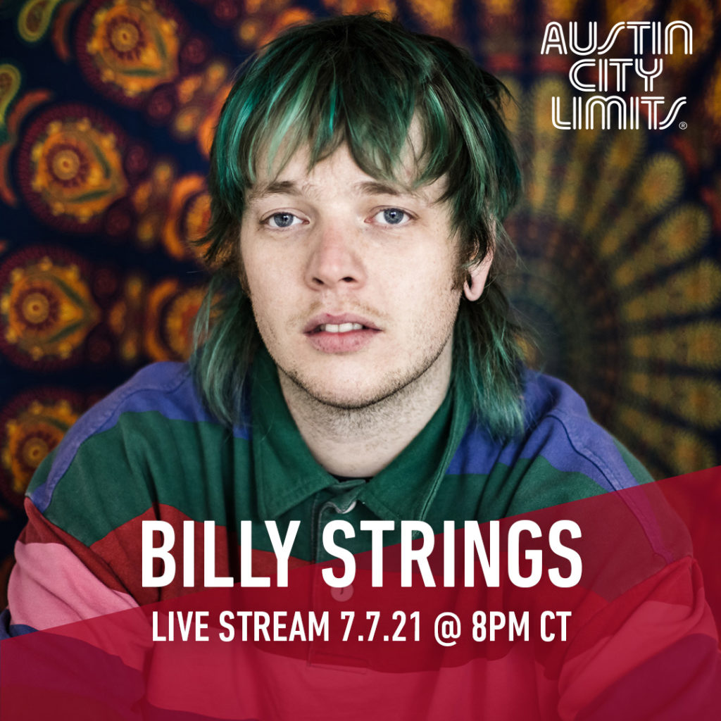 ACL to live stream Billy Strings taping on 7/7 Austin City Limits