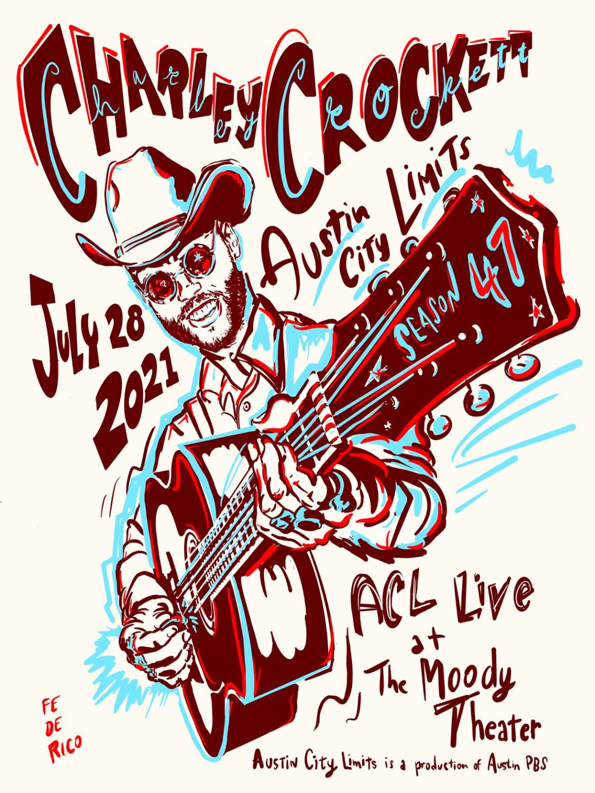 7/28 Charley Crockett - Austin City Limits