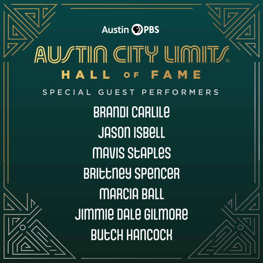 ACL Hall of Fame 2022 guest talent announced Austin City Limits