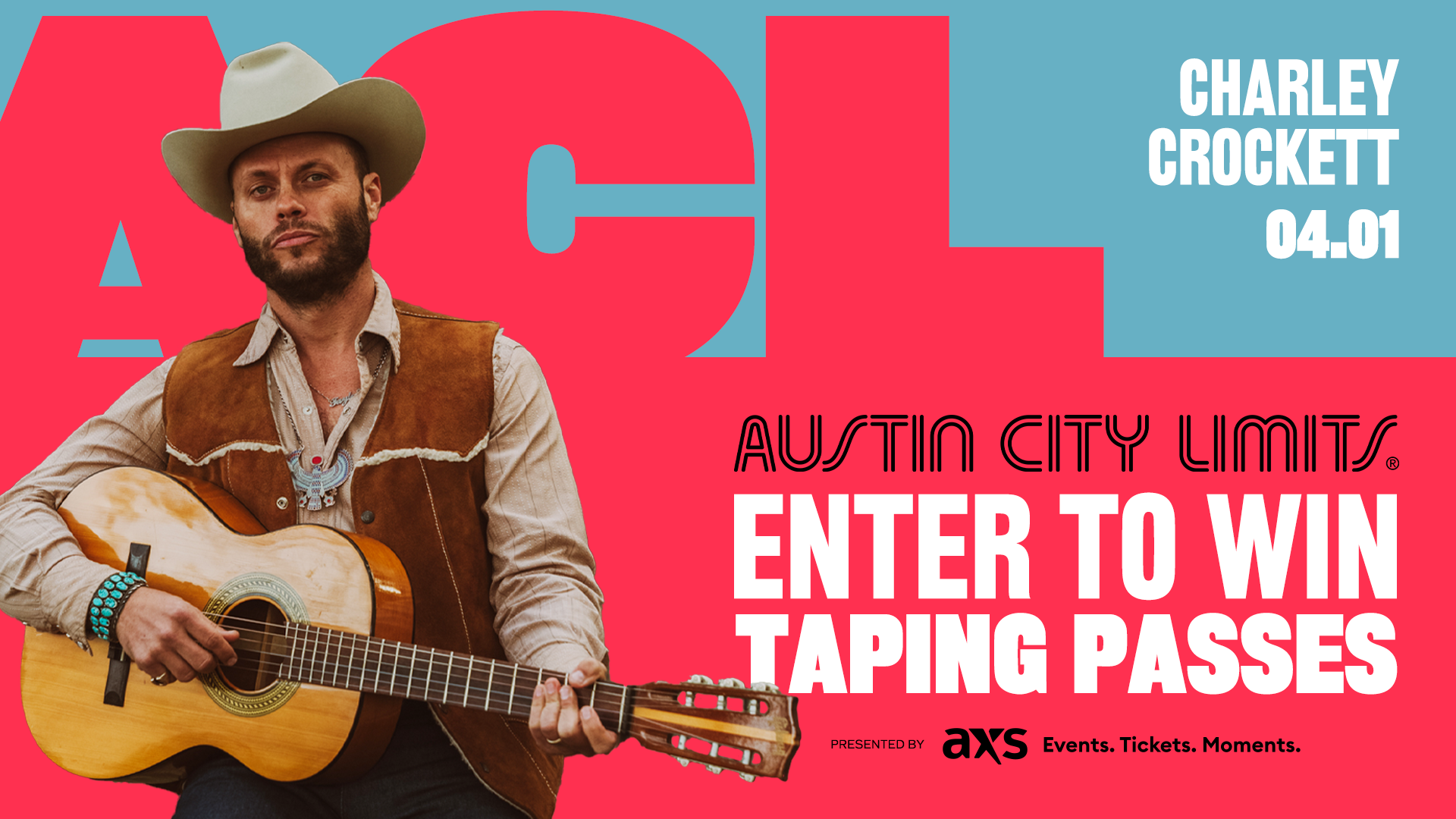 Giveaway: Charley Crockett - Austin City Limits