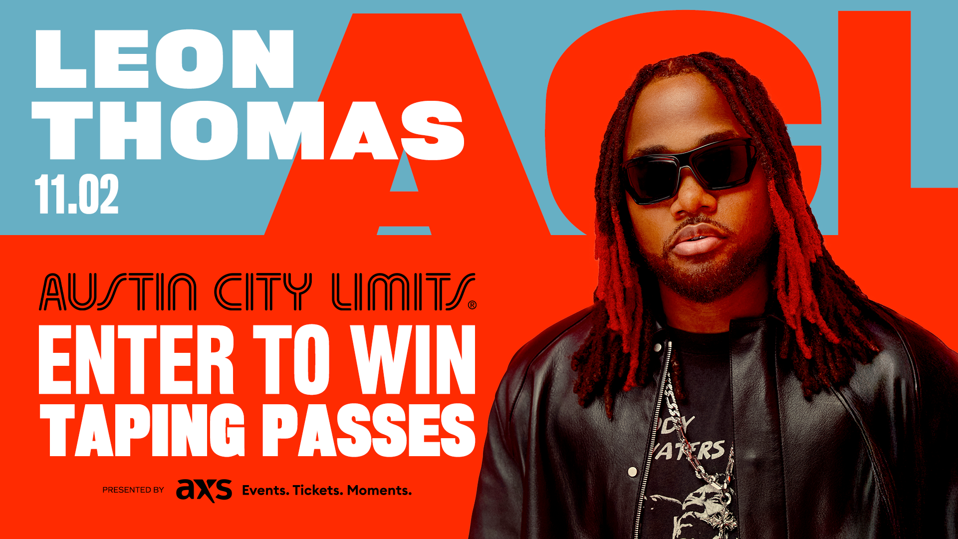 Taping Pass Giveaway: Leon Thomas - Austin City Limits